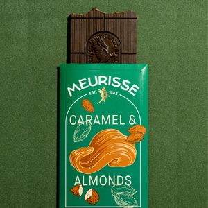 Caramelized Almonds in 73% Dark Chocolate