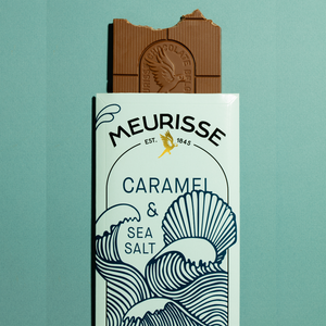 Caramel and Sea Salt 39% Milk Chocolate